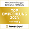 Proven Expert Top Empfehlung Footer Badge